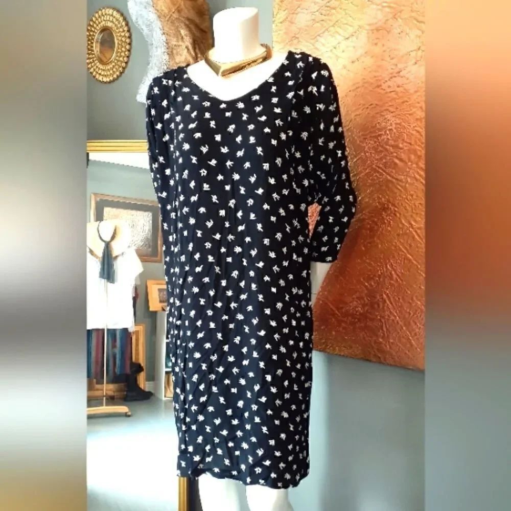 Vintage Orite Abstract Mini Dress